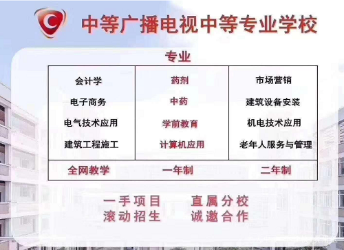 2021吉林省電大中專招生簡章(報名時間及專業)
